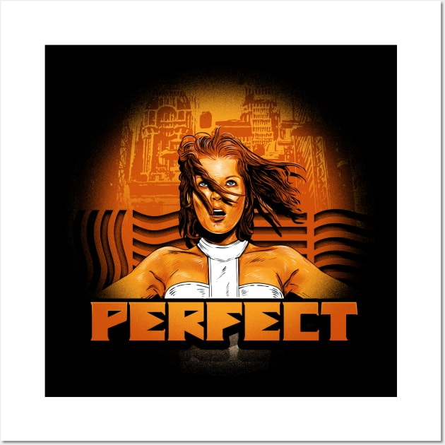 Perfect - Leeloo The Supreme Being Wall Art by Doomcandy